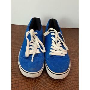 Men's Blue Shawn White Sneakers Size 12